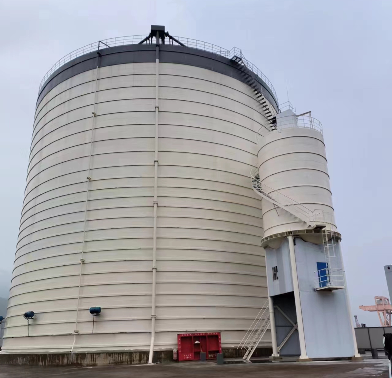 朔城10万吨水泥钢板库