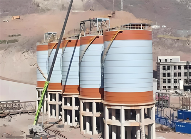 朔城高架钢板仓