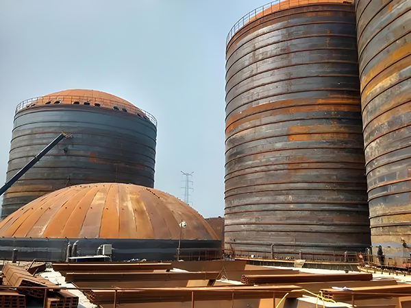 朔城焦粉钢板仓